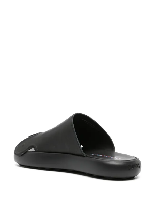 CamperLab Pelotas Flota レザーサンダル | ブラック | FARFETCH JP