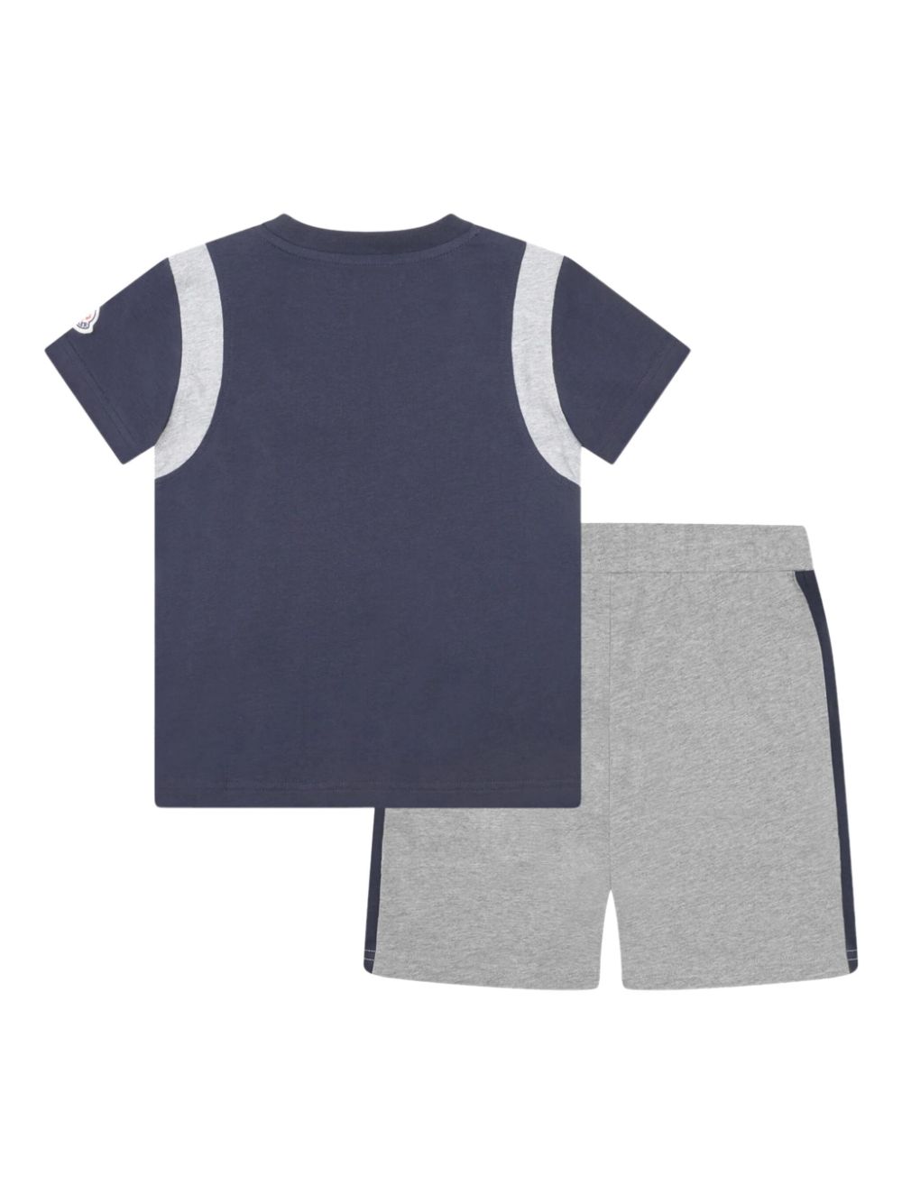 Moncler Enfant Shorts met logopatch - Blauw