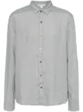 James Perse long-sleeve linen shirt - Blue