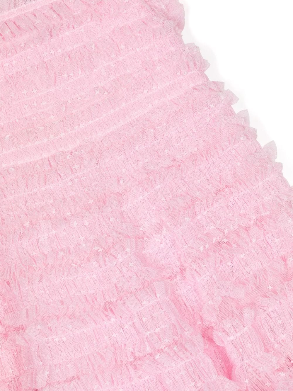 Shop Needle & Thread Lisette Ruffled Tulle Dress In Pink