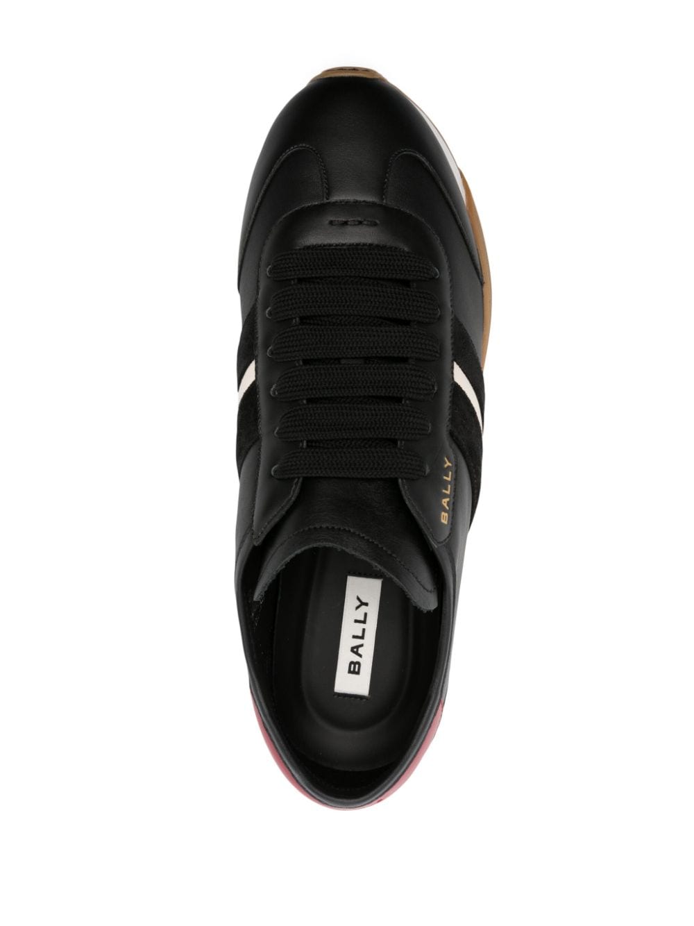 Shop Bally Sussex Logo-print Sneakers In Black