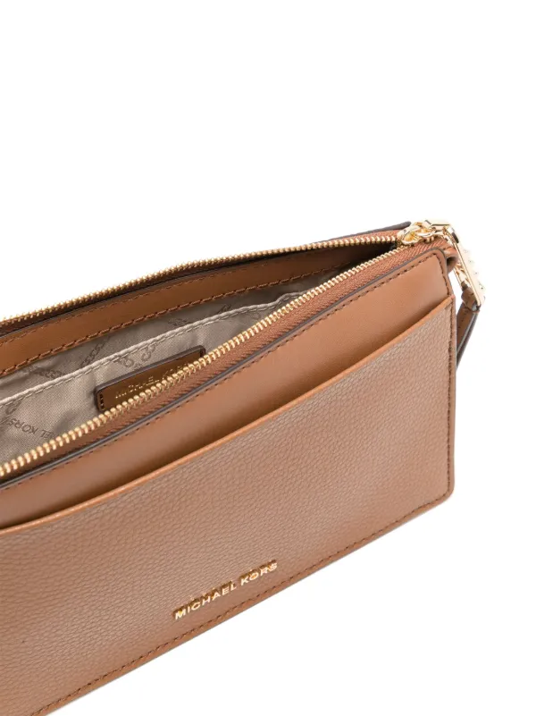 Michael Kors Large Empire Cross Body Bag | Brown | FARFETCH