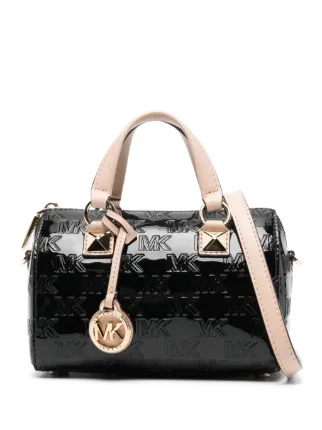 Michael Kors Small offers Black Grayson Satchel