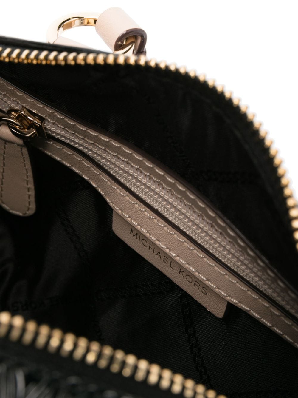 Shop Michael Kors Small Grayson Patent-finish Tote Bag In Black