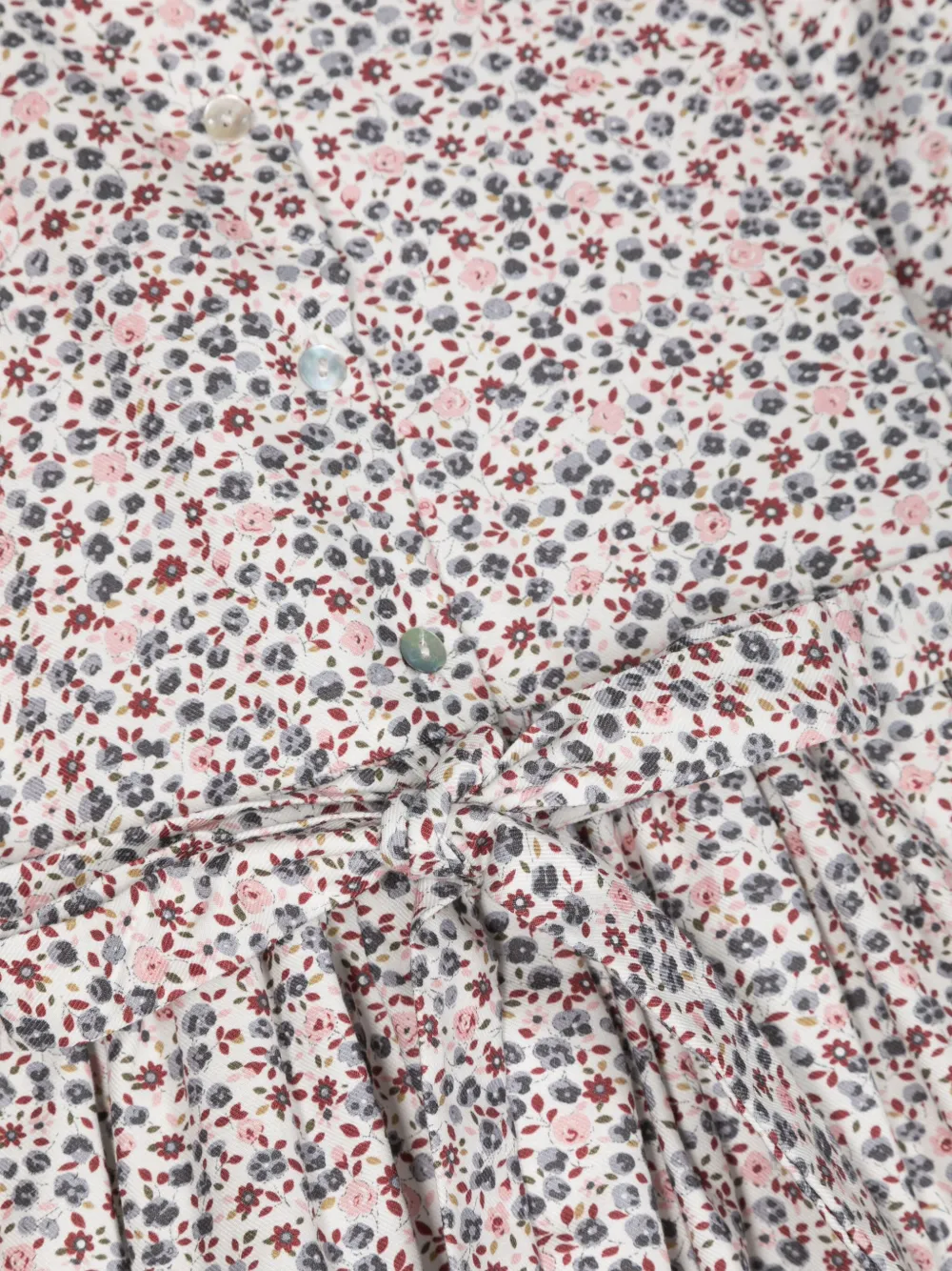 Siola Jurk met bloemenprint Wit