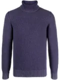 Circolo 1901 roll-neck virgin wool jumper - Purple