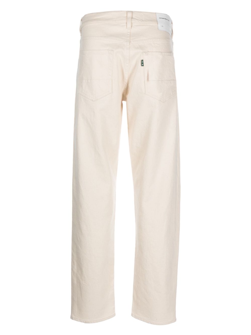 Department 5 logo-appliqué high-rise jeans - Neutrals