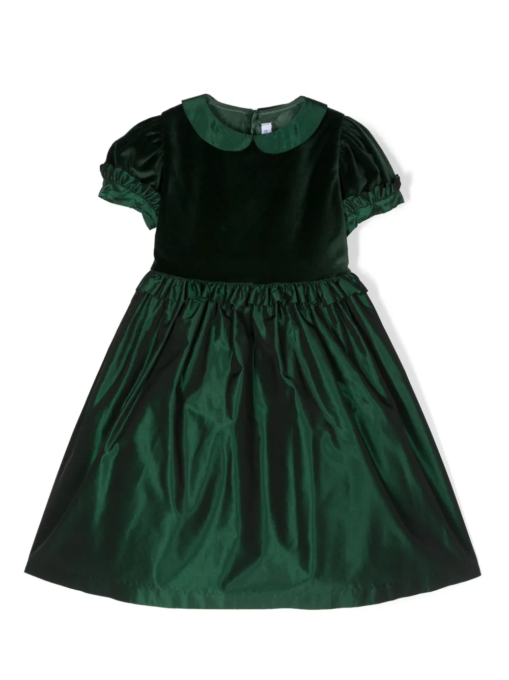 Siola Jurk met ruches Groen