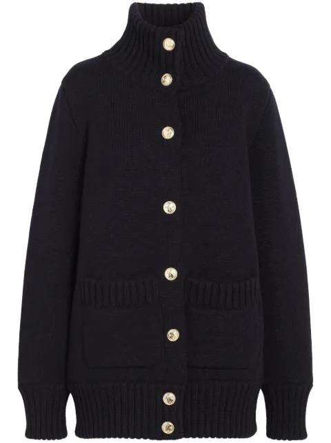 Barrie buttoned cashmere-blend cardigan
