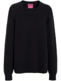 Barrie striped chunky-knit jumper - Black