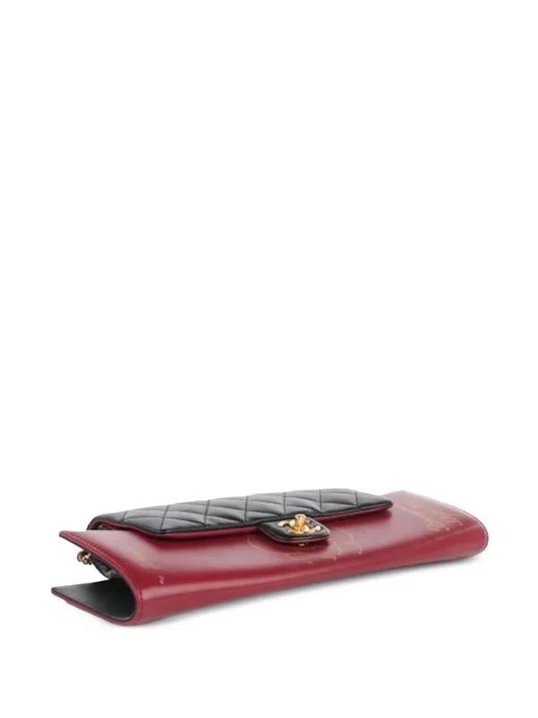 CHANEL Pre-Owned 2015 Gabrielle Brasserie Shoulder Bag | Red