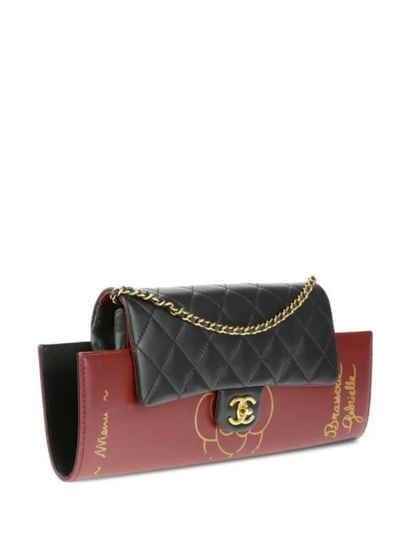 CHANEL Pre-Owned 2015 Gabrielle Brasserie Shoulder Bag | Red