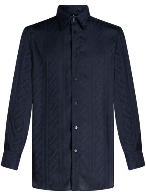 ETRO jacquard silk shirt