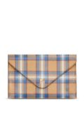 ETRO Pegaso-motif leather pouch - Brown