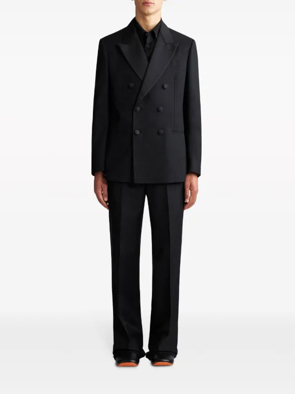 ボトムスその他 Etro Jacquard Double Breasted Blazer Multicolored Tie Etro Multicolored Jacquard Cotton Double-Breasted Jacket