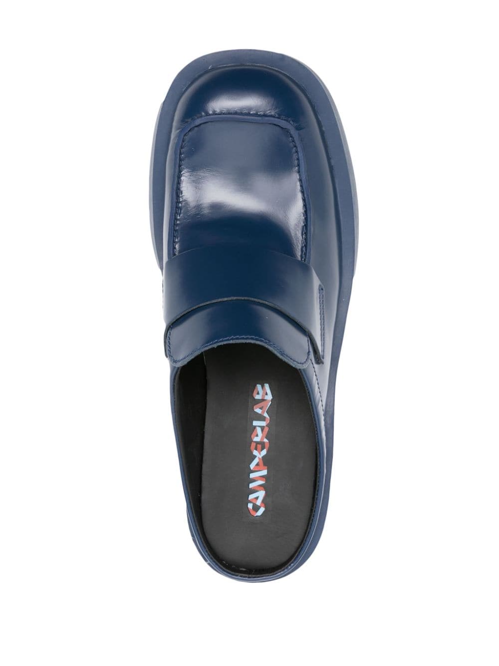 Shop Camperlab 1978 Leather Mules In Blue