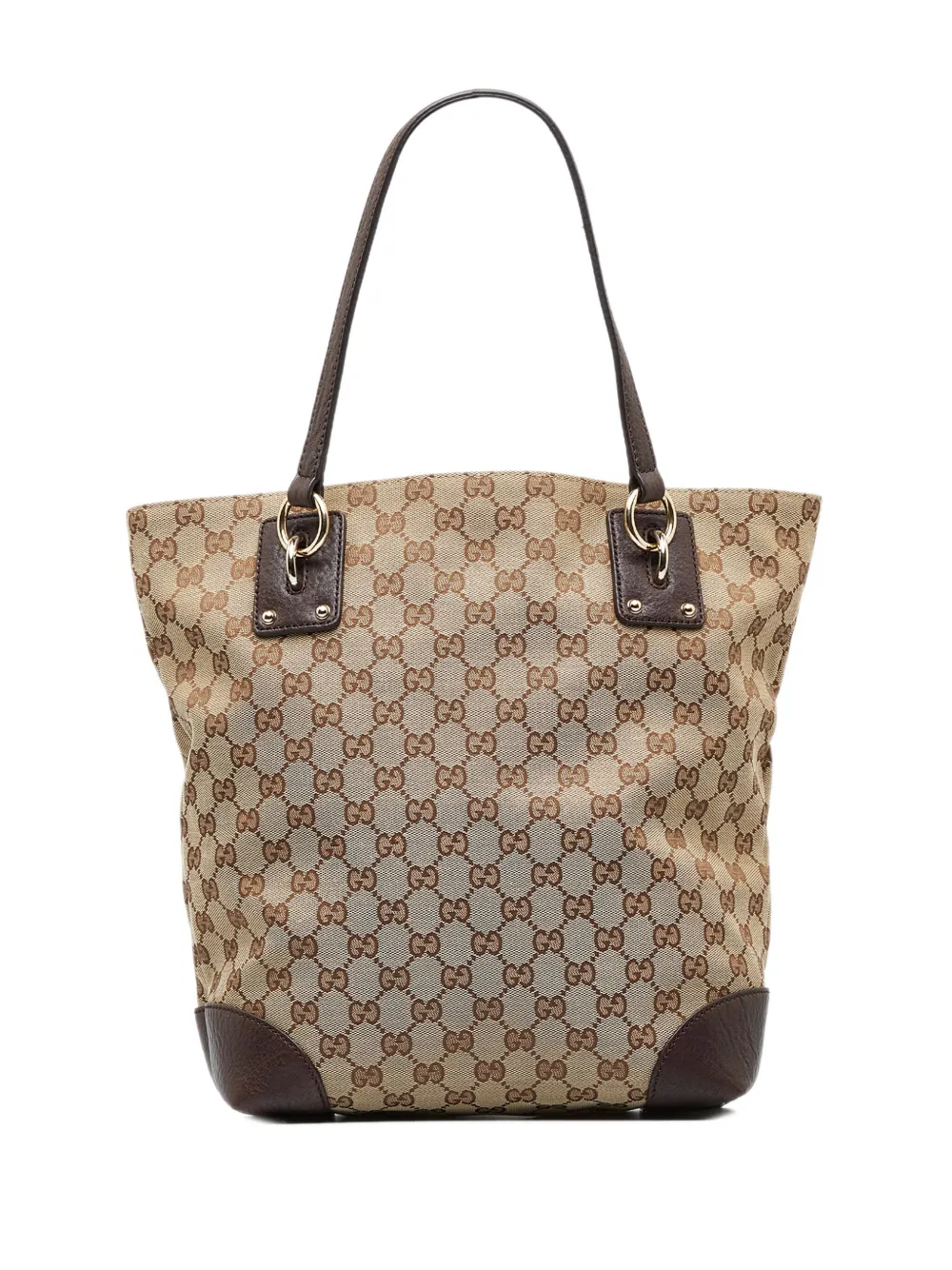 Gucci Pre-Owned GG Canvas tote bag - Bruin