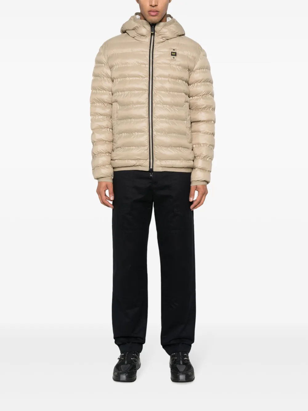 Blauer Donald reversible down jacket - Beige