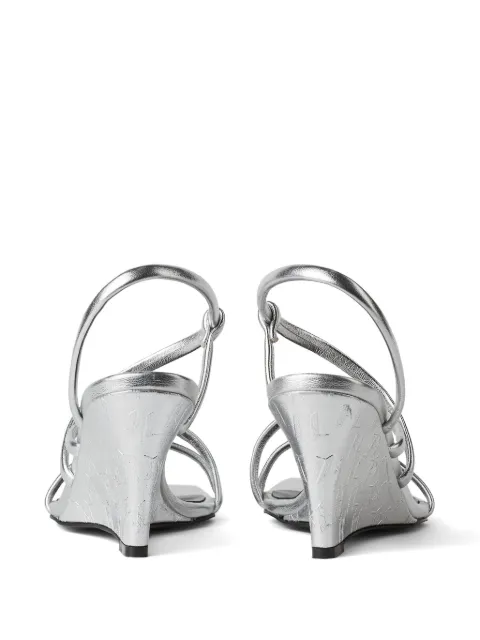 Karl Lagerfeld Rialto 80mm leather sandals KLL34405290 - 2