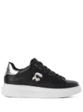 Karl Lagerfeld Ikon NFT Kapri leather sneakers - Black