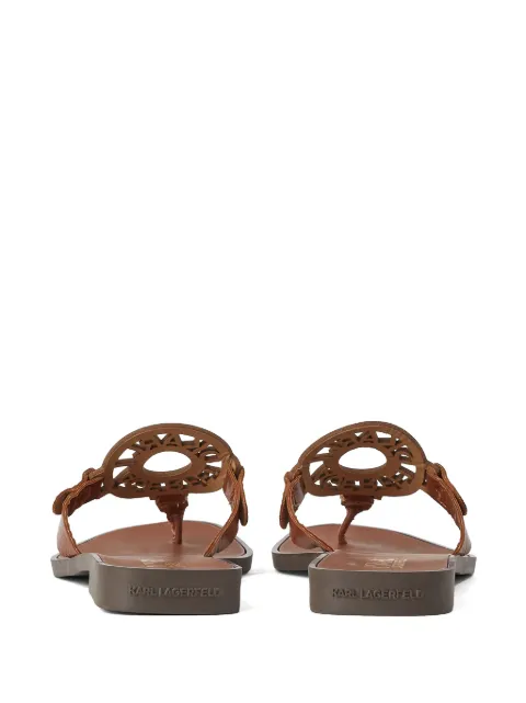 Karl Lagerfeld Skoot II leather sandals KLL80408140 - 2