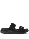 Karl Lagerfeld Kapri logo-embossed slides - Black