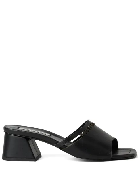 Karl Lagerfeld Plaza 55mm leather sandals