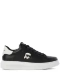Karl Lagerfeld Ikon NFT Kapri leather sneakers - Black
