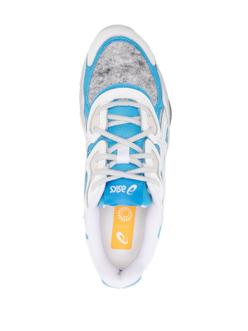 hype ASICS Gel-NYC colour-block panelled sneakers 