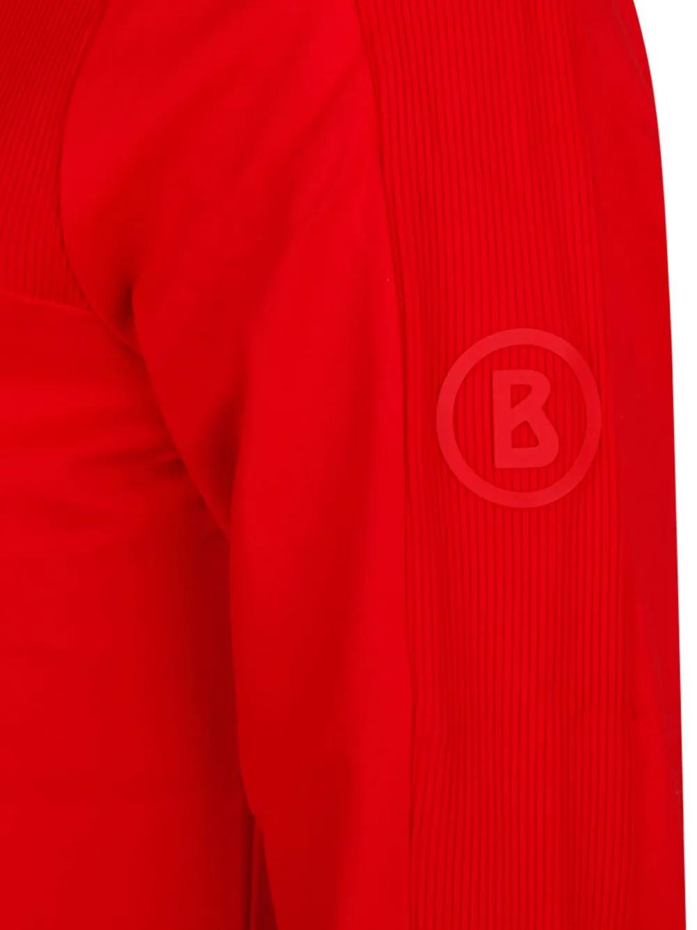 BOGNER Sweater met logoprint Rood