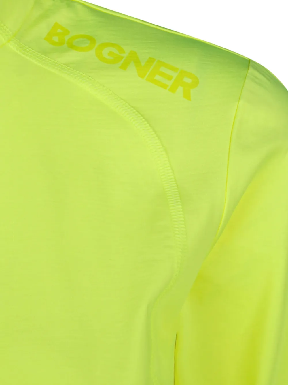 BOGNER Sweater met logoprint Geel