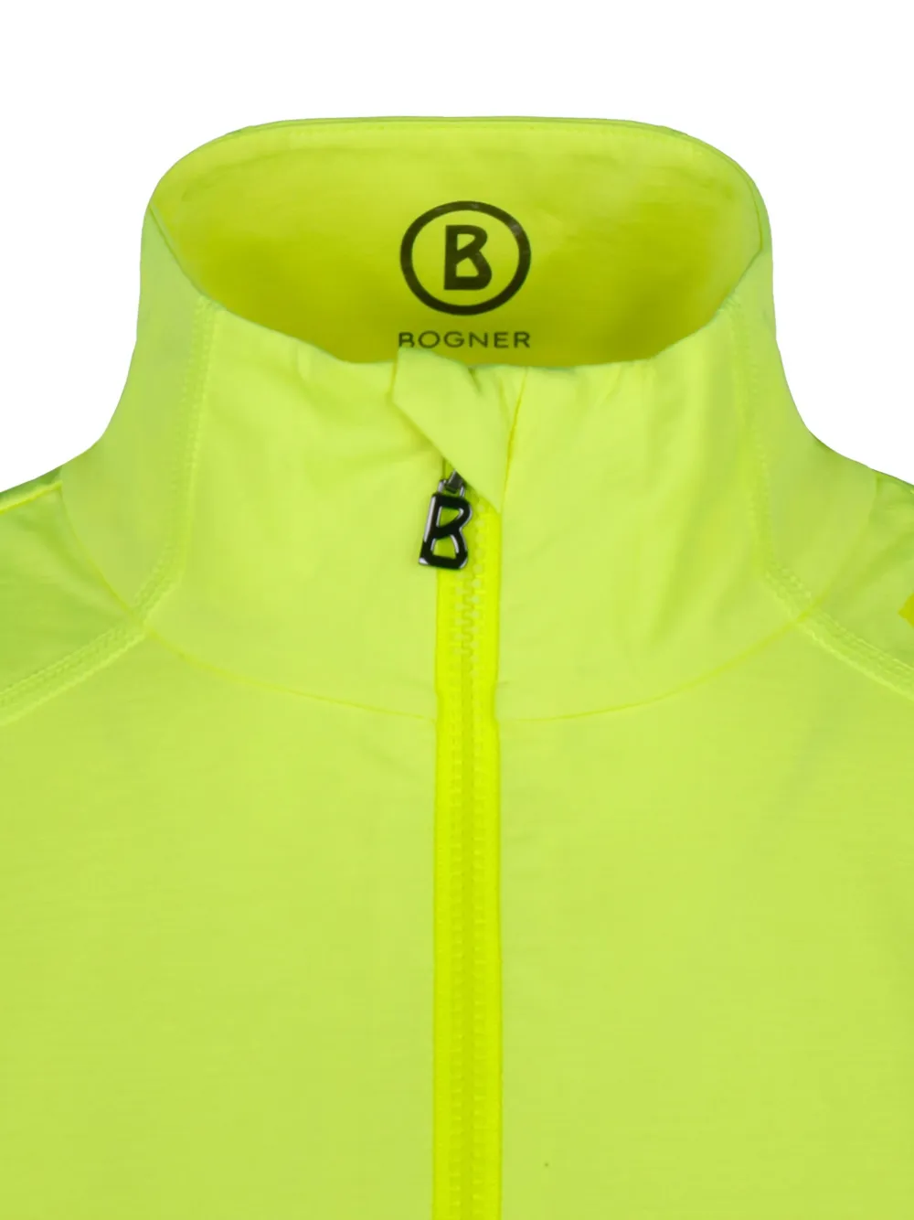 BOGNER Sweater met logoprint Geel