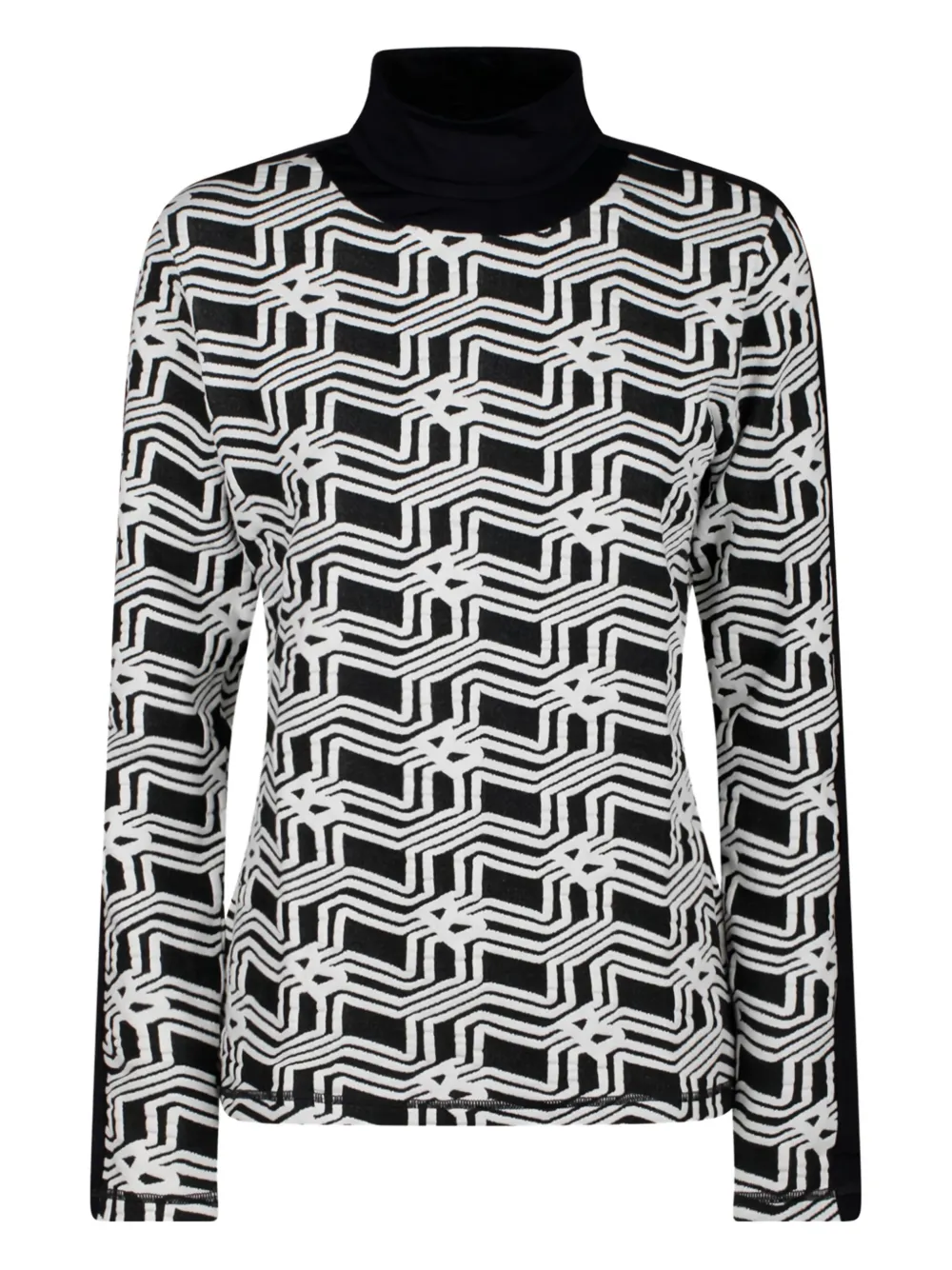 BOGNER suéter tejido en intarsia | negro | Image 1