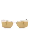 Off-White Eyewear Rimini rectangle-frame sunglasses - Gold