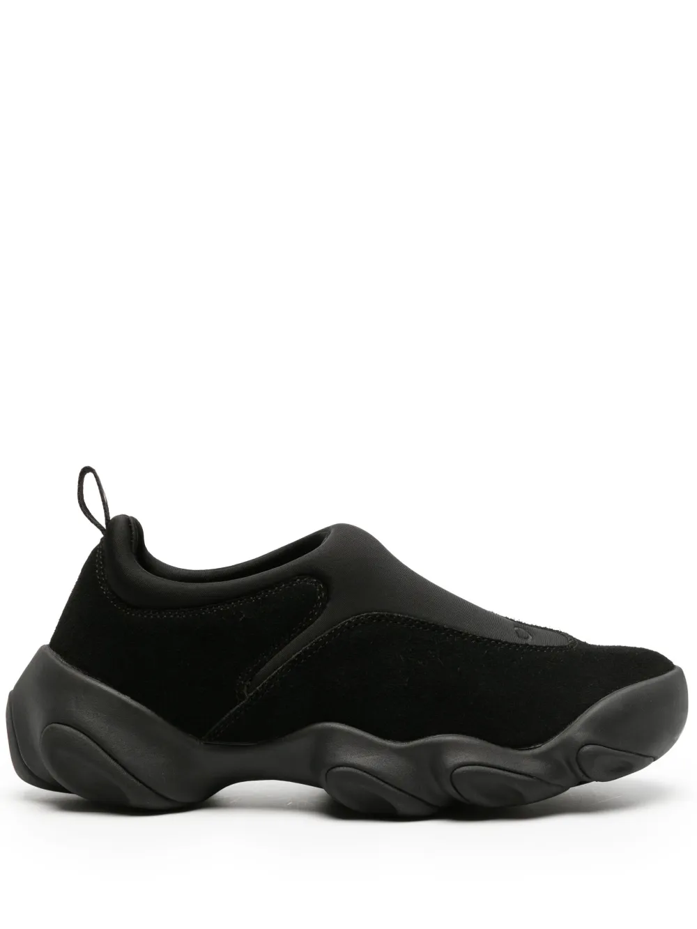 Junya Watanabe Black Oakley Factory Team Edition Flesh Slip On Sneakers In Black