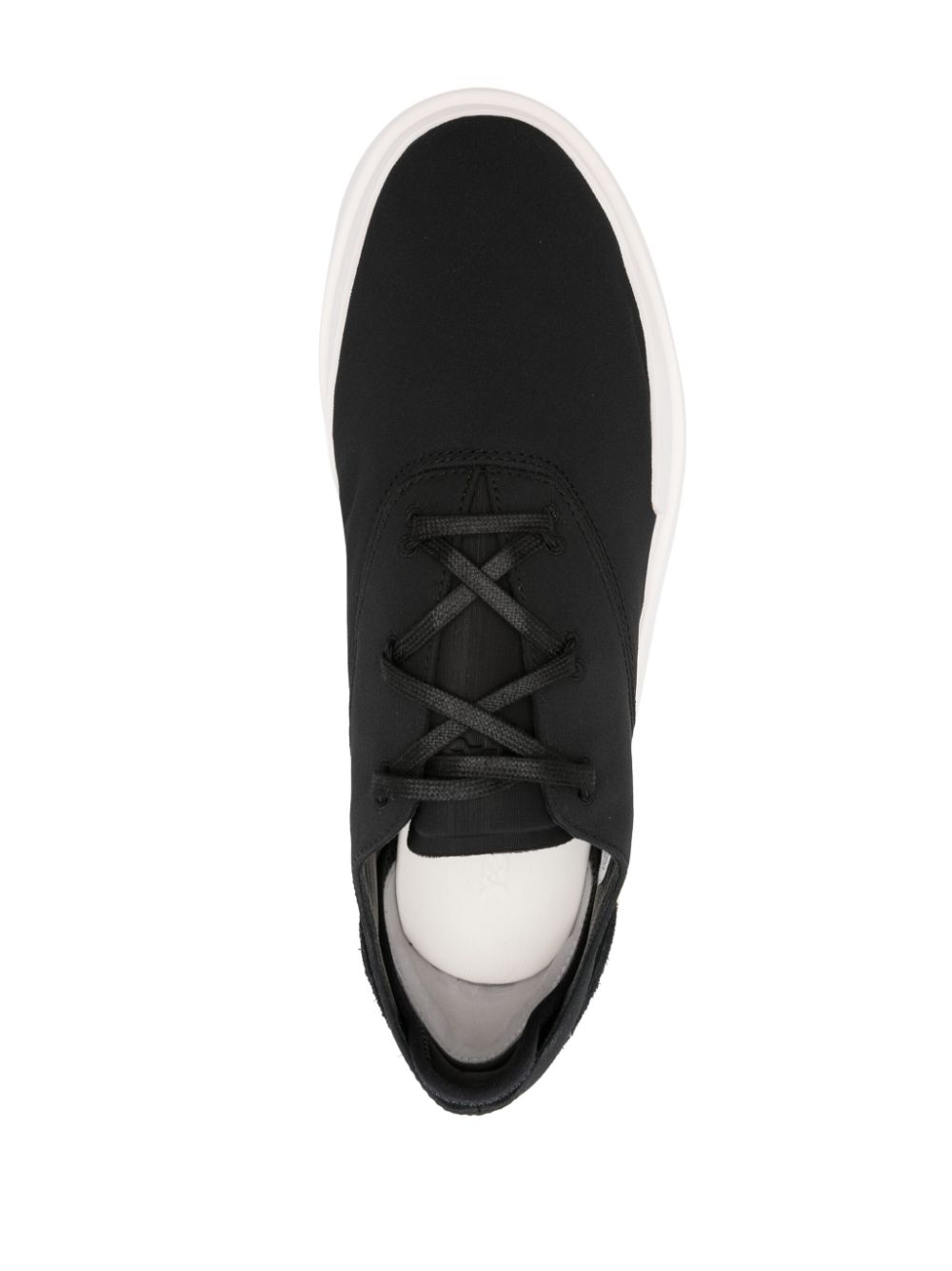 Shop Y-3 Ajatu Court Formal Sneakers In Black