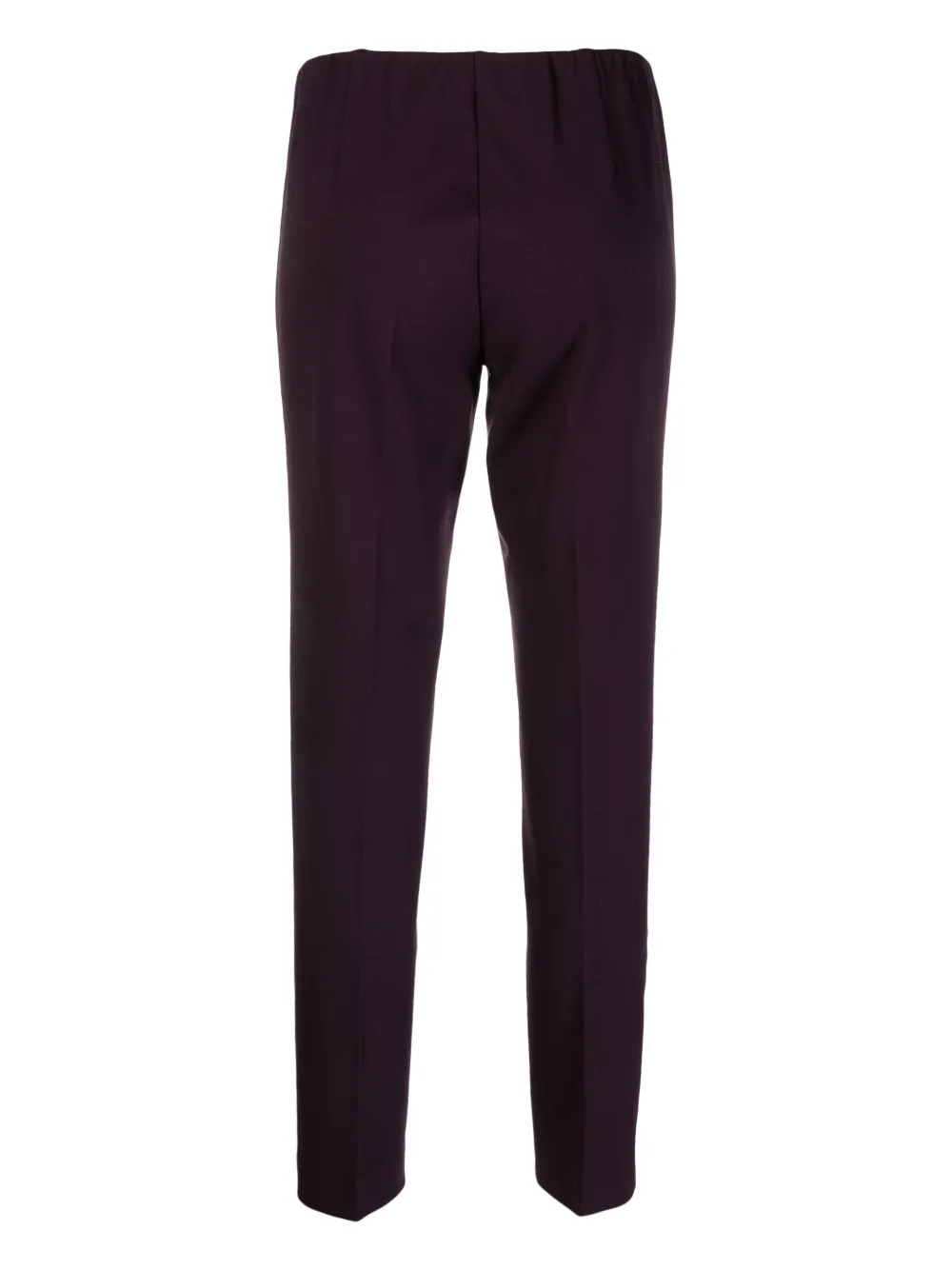 Le Tricot Perugia mid-rise tapered trousers - Paars