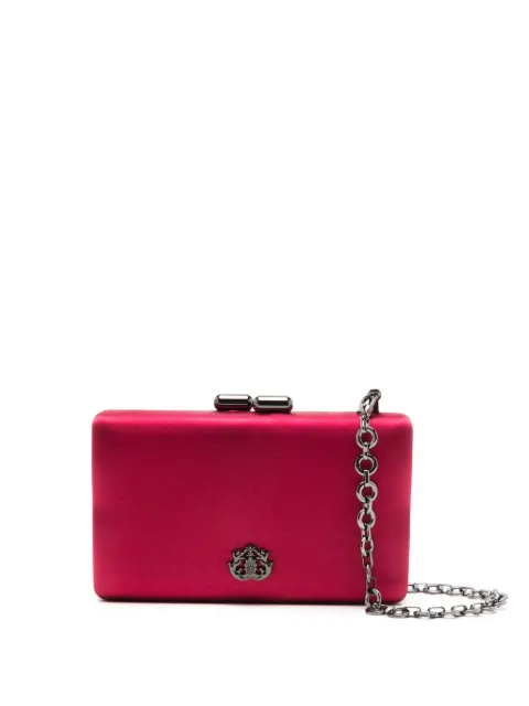Isla Eva logo-plaque clutch bag 
