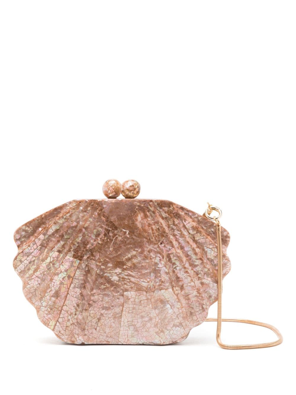 mother-of-pearl clutch bag