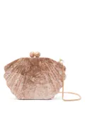 Isla mother-of-pearl clutch bag - Neutrals