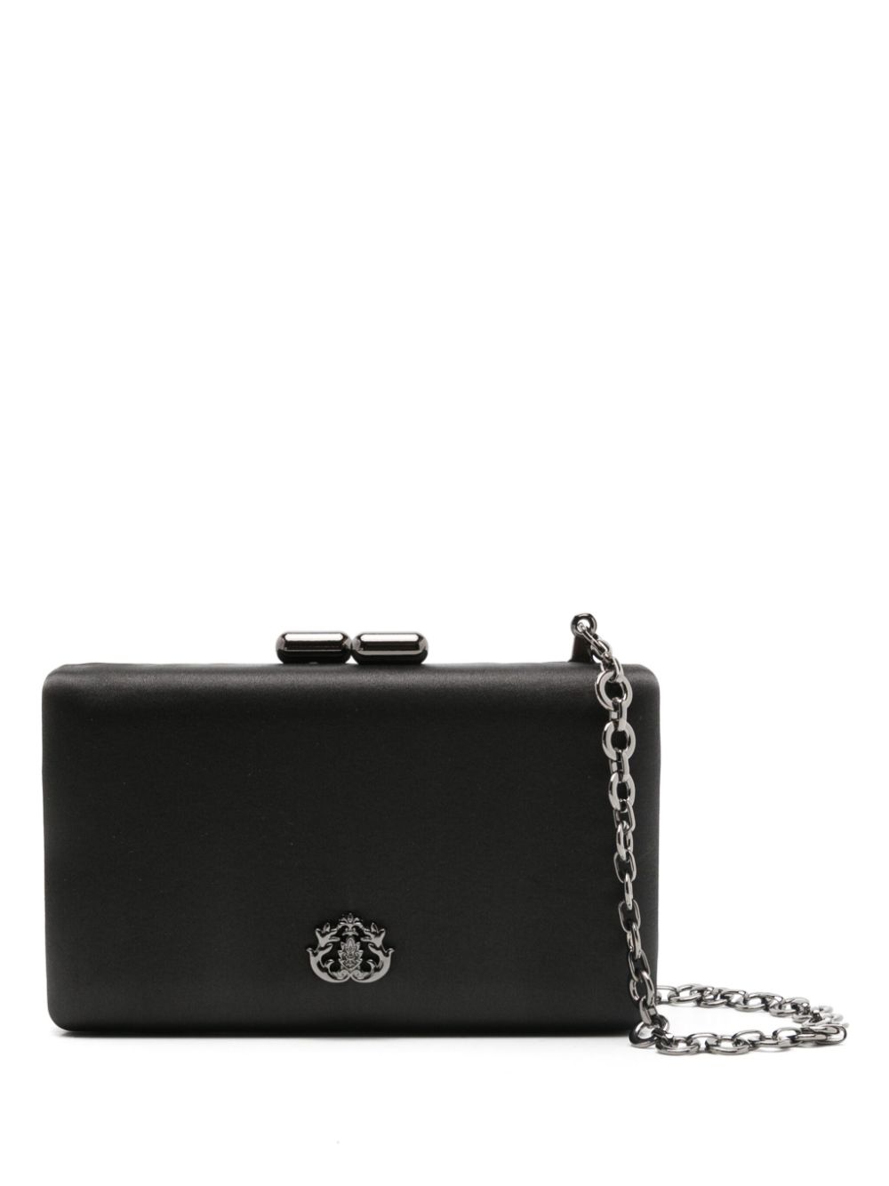 Eva logo-plaque clutch bag