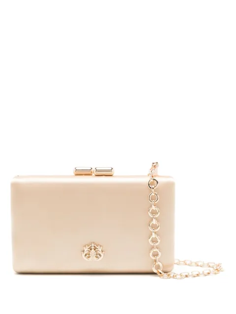 Isla Eva logo-plaque clutch bag 