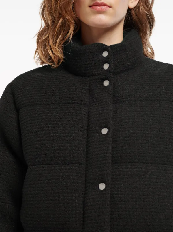 Barrie Cashmere Puffer Jacket Black FARFETCH CH