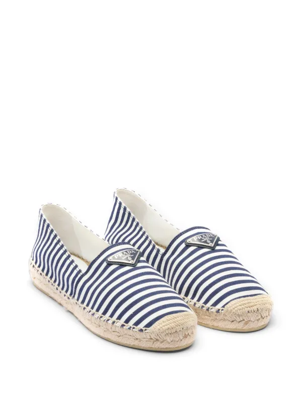 Prada store white espadrilles