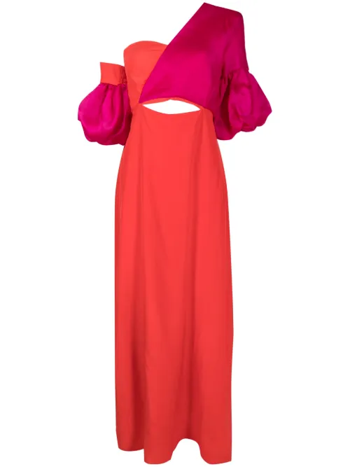 Robe Greta à design asymétrique - Isolda - Modalova