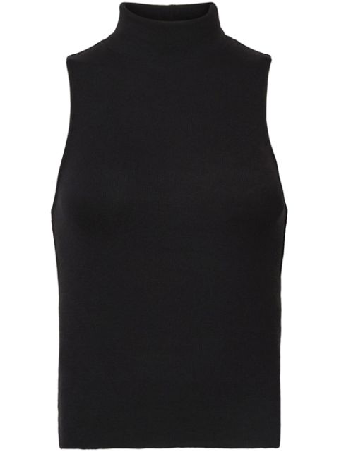 FRAME roll-neck sleeveless top Women