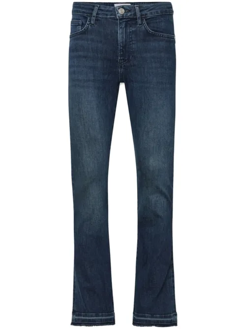 FRAME jean Le Crop Mini Boot - Bleu - FRAME - Modalova