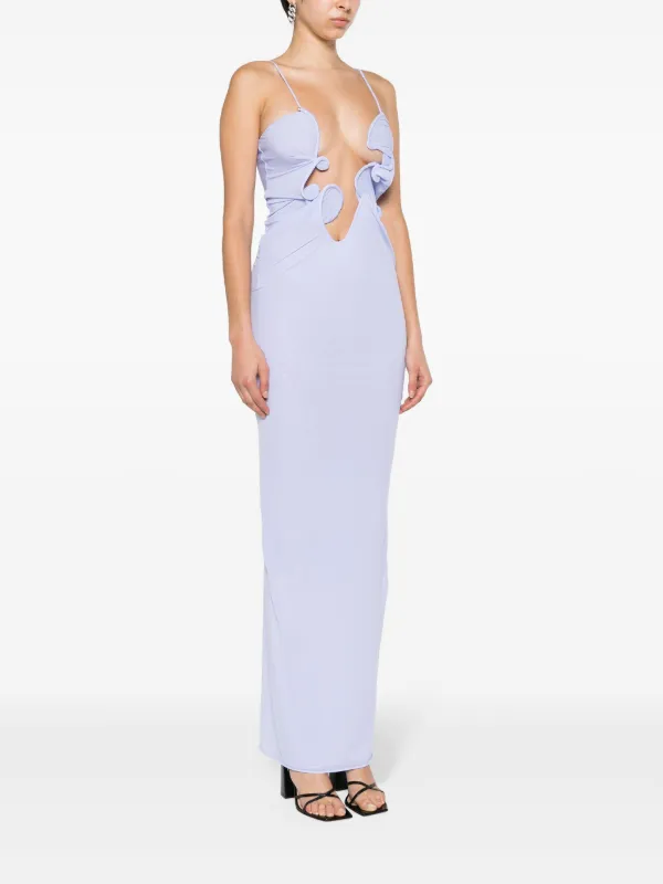 Venus blue maxi store dress