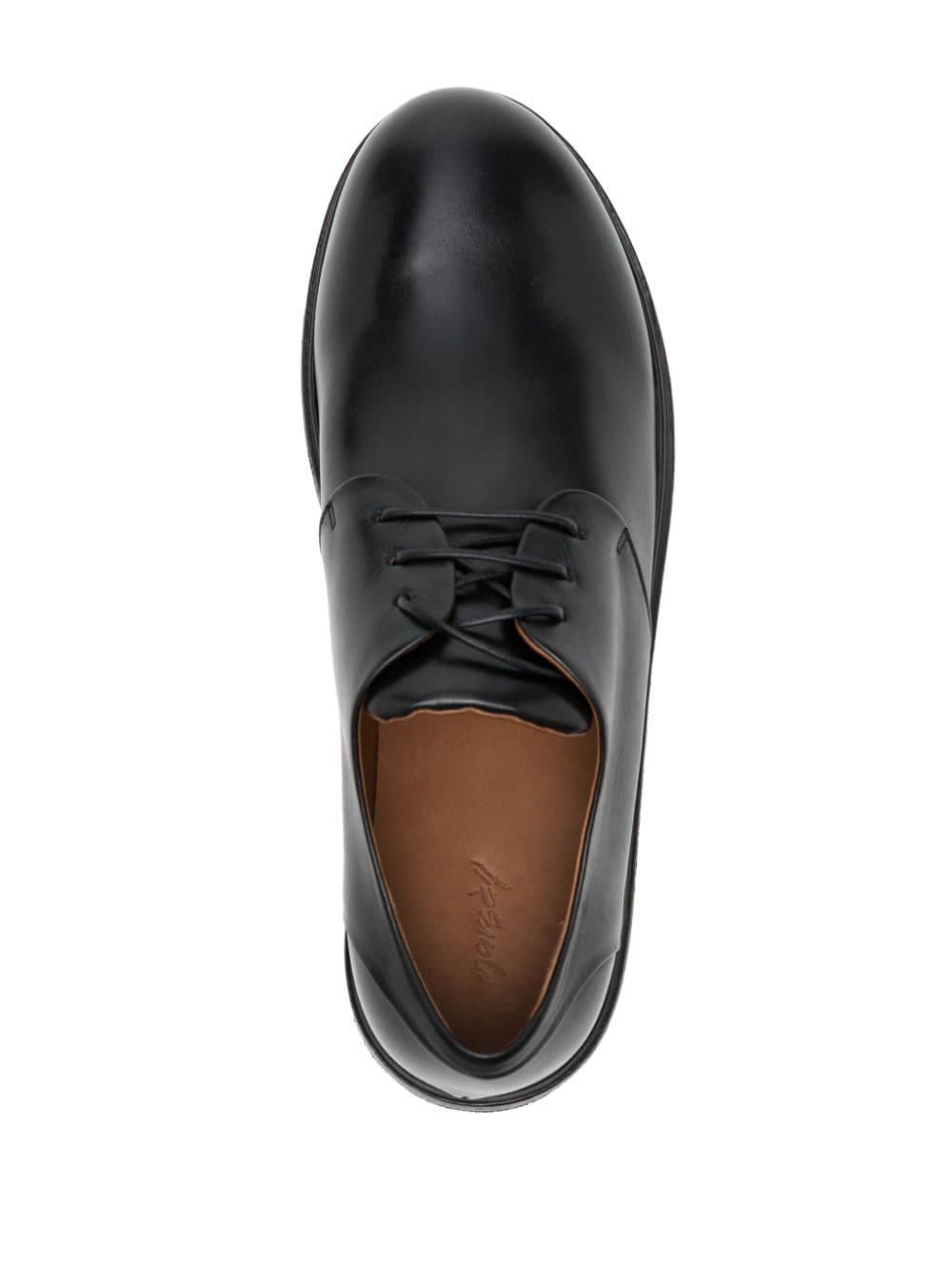 Shop Marsèll Zuccolona 30mm Leather Derby Shoes In Black