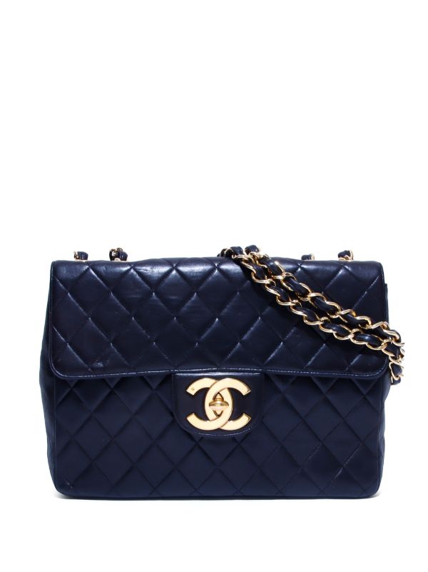 CHANEL Pre-Owned Jumbo Classic Flap Shoulder Bag - Farfetch